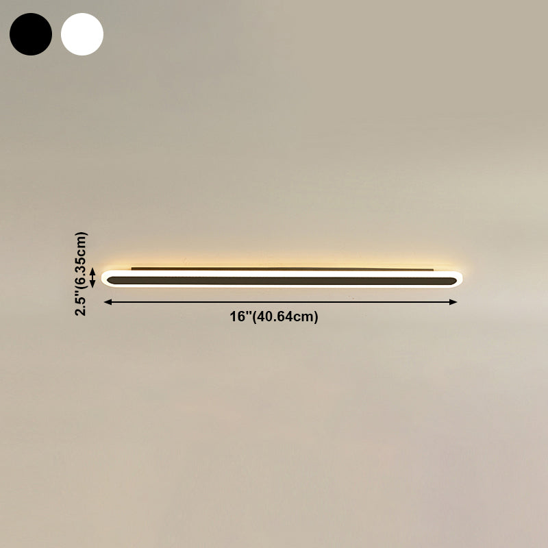 Sitting Room Wall Sconce Modern Acrylic Metal Led Simple Wall Mounted Light Fixture