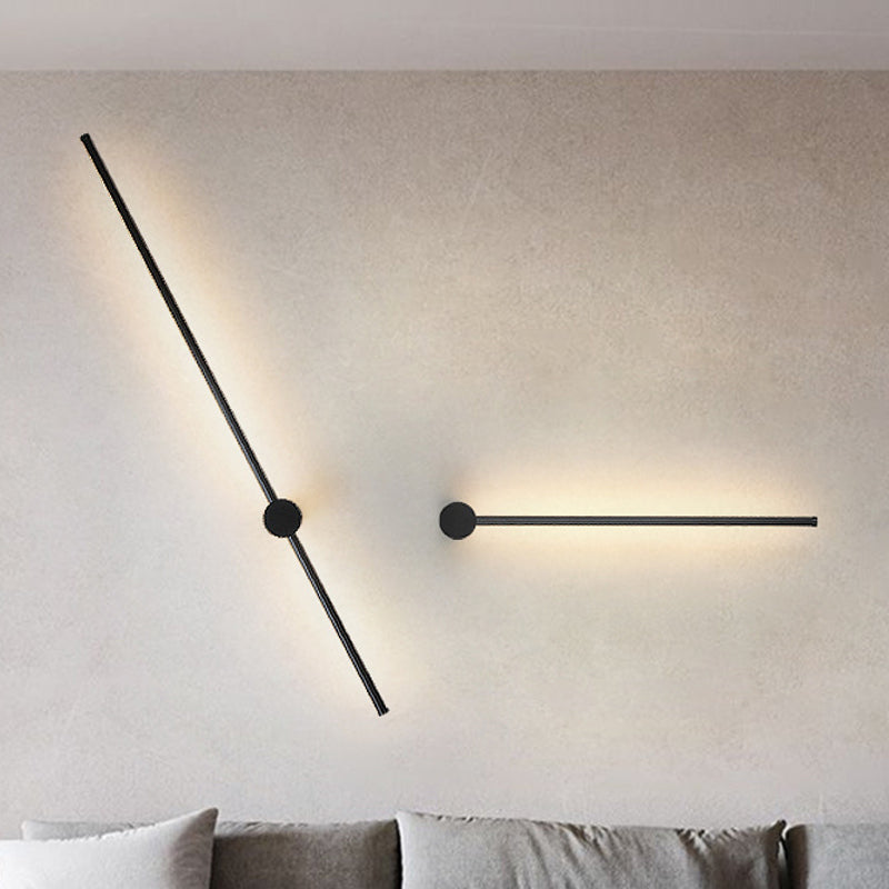 Modernist Linear Wall Sconce LED Minimalism Wall Mounted Light for Dining Room