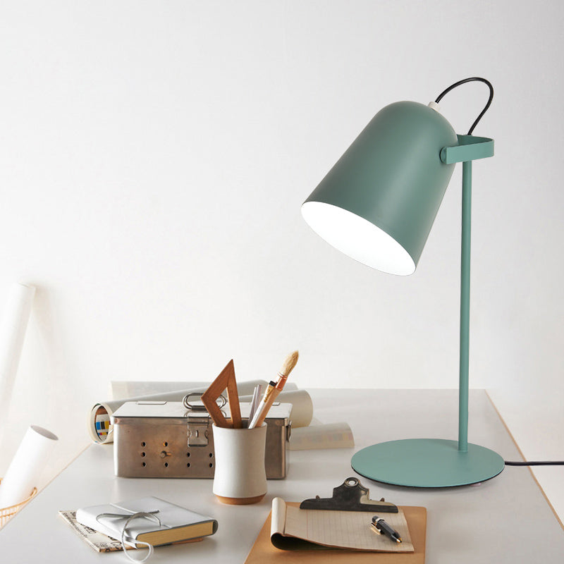 Lampada da tavolo Macaron Style Nordic Light moderno scrivania per studiare la stanza dei bambini