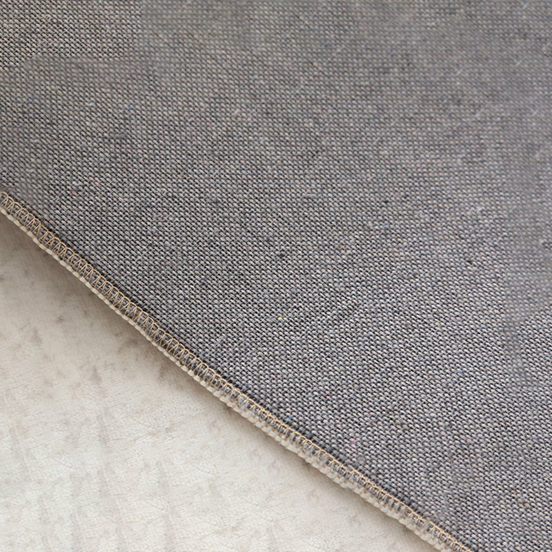 Block Rug Indoor Rug Machine Washable Stain Resistant Non-Slip Backing Rug for Living Room