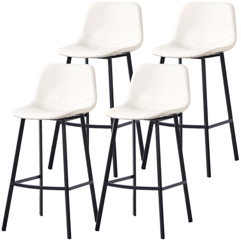 Pu de cuero taburetes de la sala de estar industrial Bar y contrarrabastamiento