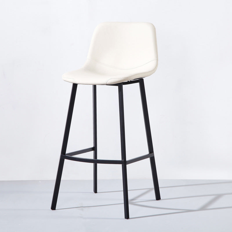 Pu de cuero taburetes de la sala de estar industrial Bar y contrarrabastamiento