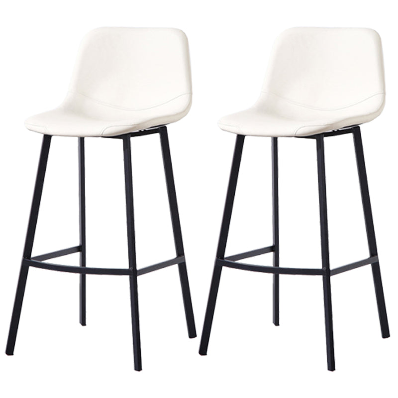 Pu de cuero taburetes de la sala de estar industrial Bar y contrarrabastamiento