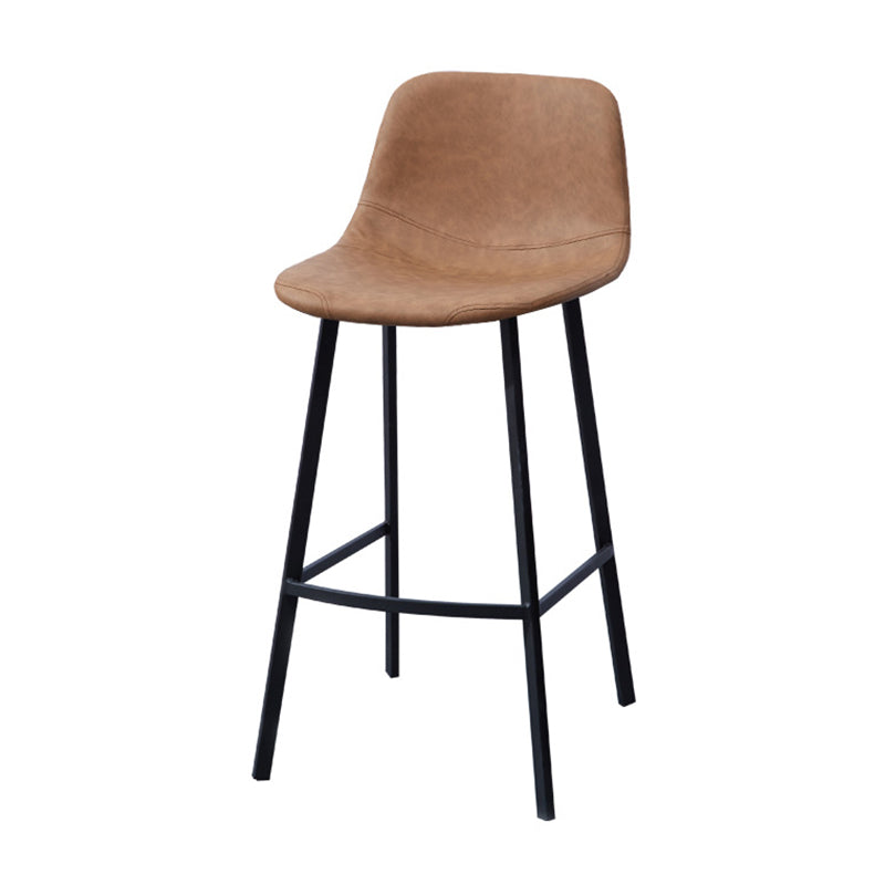 Pu de cuero taburetes de la sala de estar industrial Bar y contrarrabastamiento