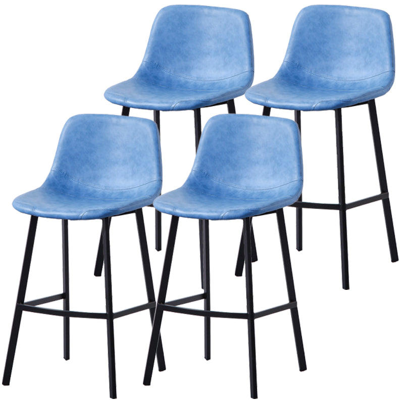 Pu de cuero taburetes de la sala de estar industrial Bar y contrarrabastamiento