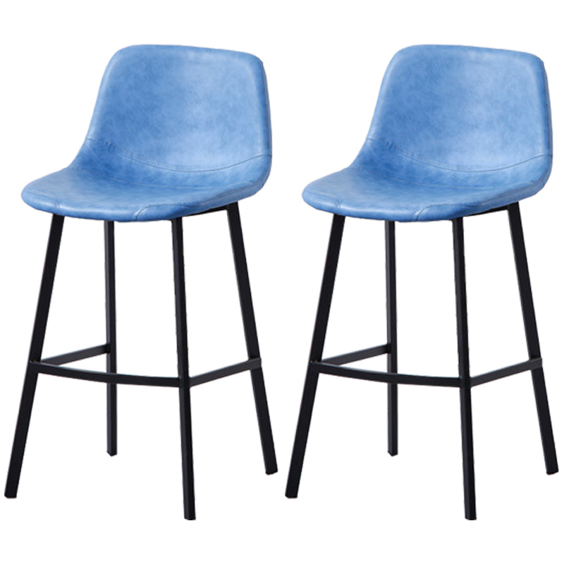 Pu de cuero taburetes de la sala de estar industrial Bar y contrarrabastamiento