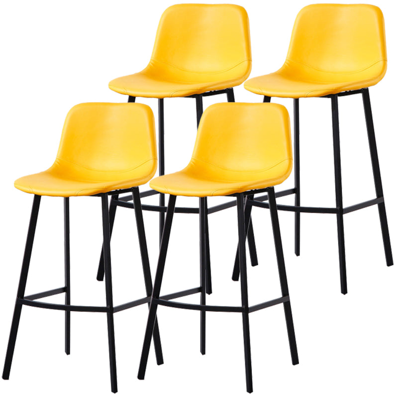 Pu de cuero taburetes de la sala de estar industrial Bar y contrarrabastamiento