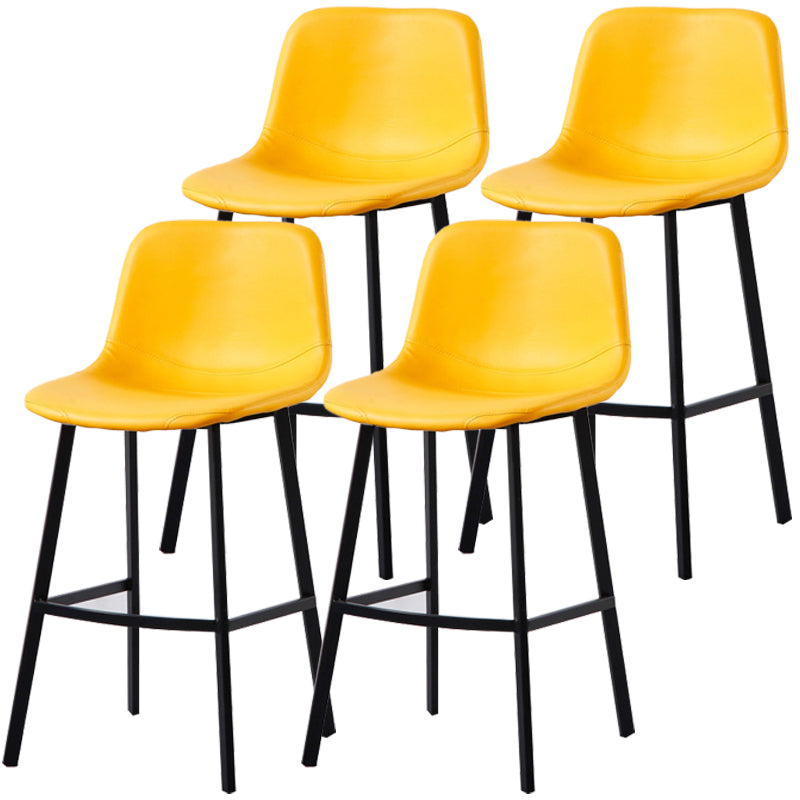 Pu de cuero taburetes de la sala de estar industrial Bar y contrarrabastamiento