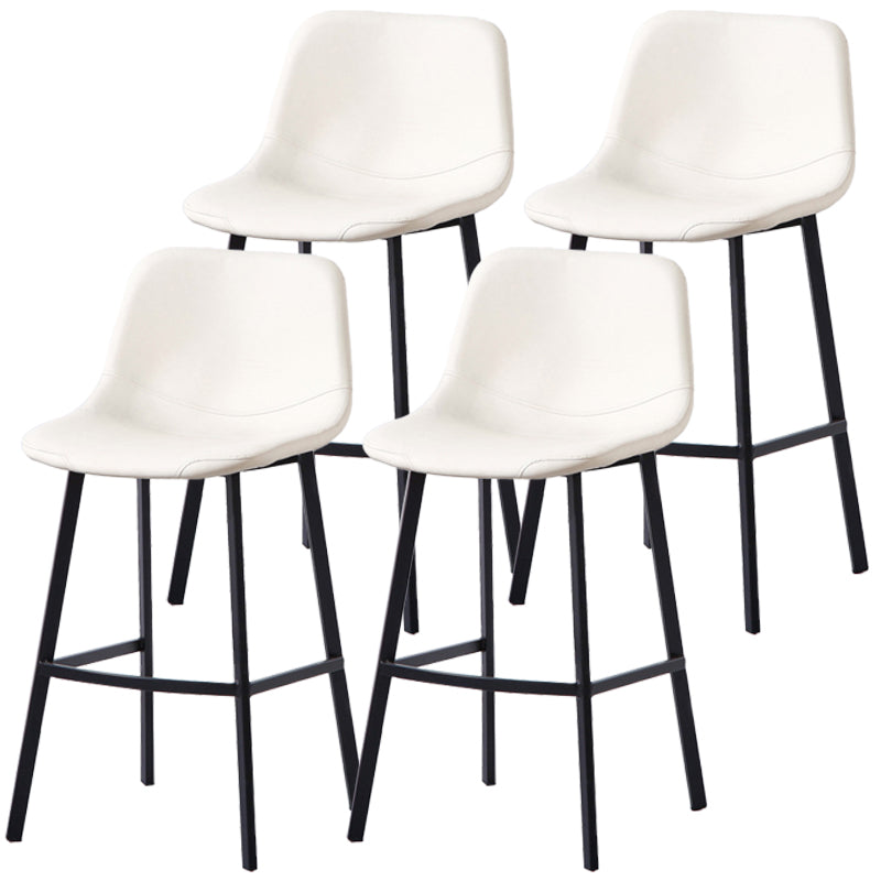 Pu de cuero taburetes de la sala de estar industrial Bar y contrarrabastamiento