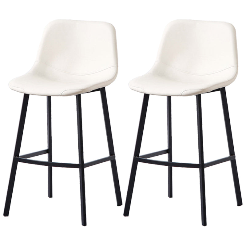 Pu de cuero taburetes de la sala de estar industrial Bar y contrarrabastamiento