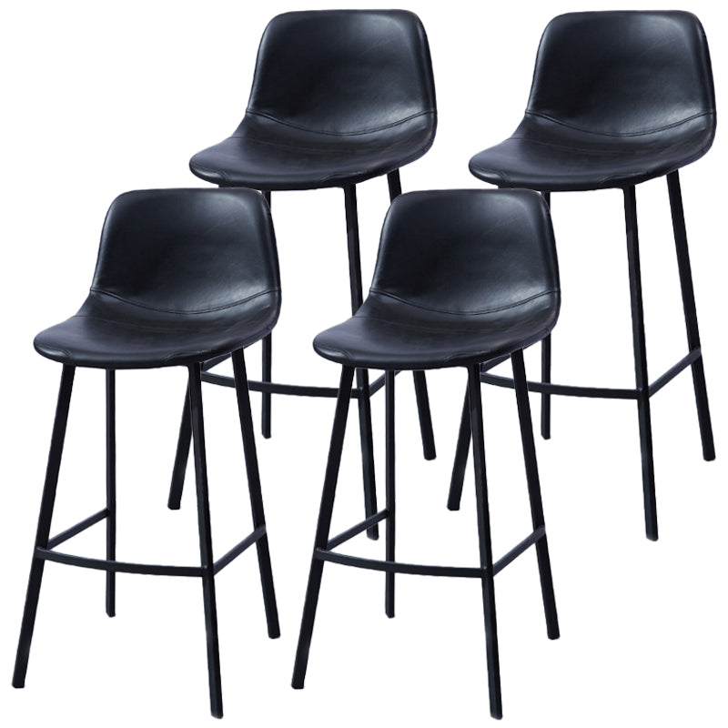 Pu de cuero taburetes de la sala de estar industrial Bar y contrarrabastamiento