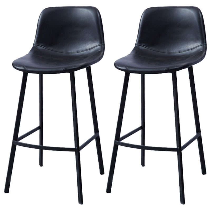 Pu de cuero taburetes de la sala de estar industrial Bar y contrarrabastamiento