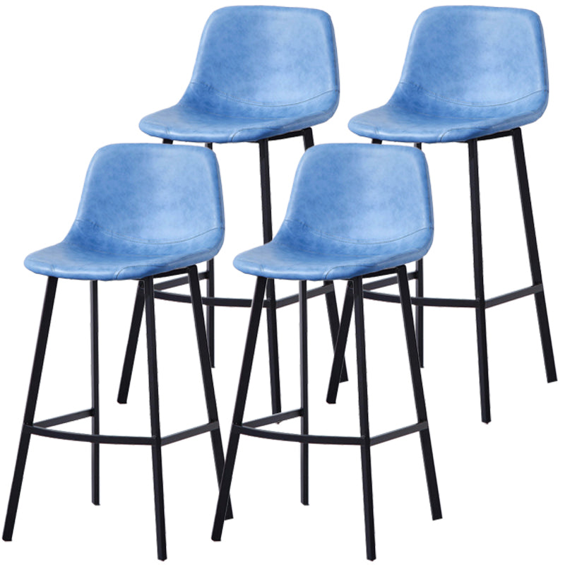 Pu de cuero taburetes de la sala de estar industrial Bar y contrarrabastamiento