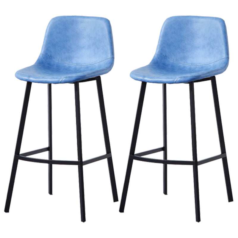 Pu de cuero taburetes de la sala de estar industrial Bar y contrarrabastamiento