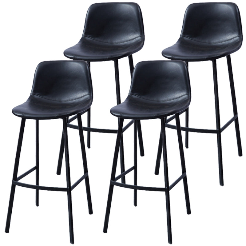 Pu de cuero taburetes de la sala de estar industrial Bar y contrarrabastamiento