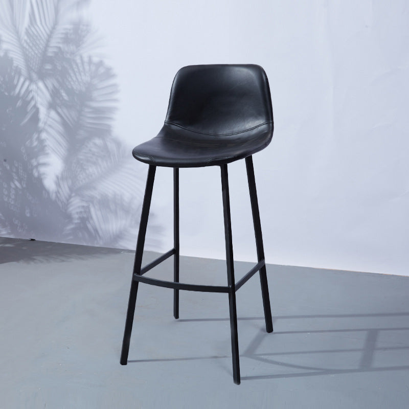 Pu de cuero taburetes de la sala de estar industrial Bar y contrarrabastamiento