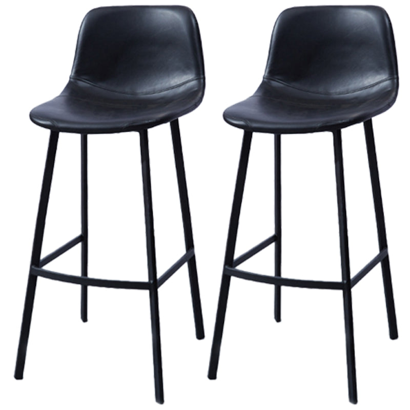 Pu de cuero taburetes de la sala de estar industrial Bar y contrarrabastamiento