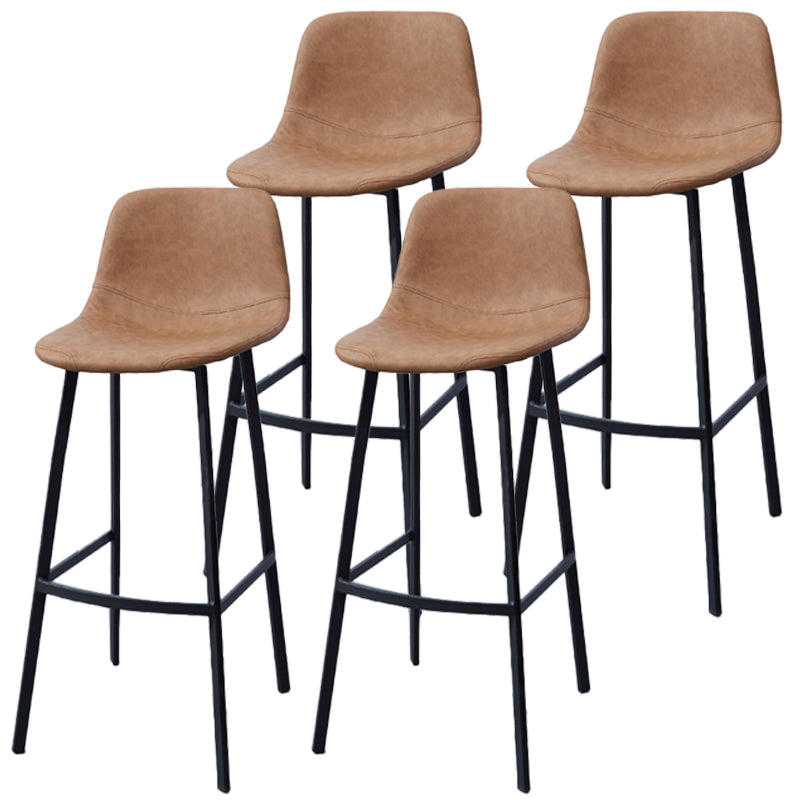 Pu de cuero taburetes de la sala de estar industrial Bar y contrarrabastamiento