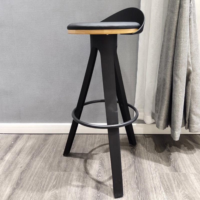 Industrial Padded Feet Barstools Bar Business Counter Height Stools