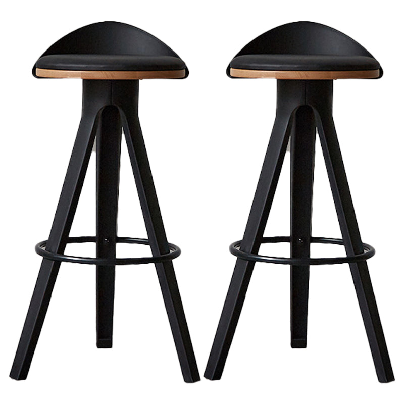 Industrial Padded Feet Barstools Bar Business Counter Height Stools
