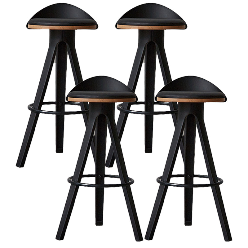 Industrial Padded Feet Barstools Bar Business Counter Height Stools