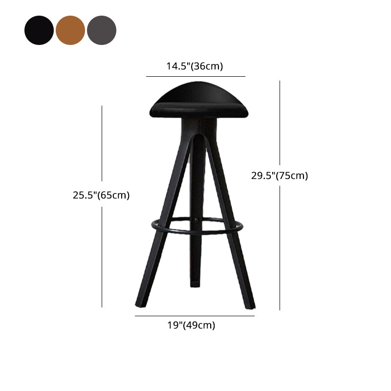 Industrial Padded Feet Barstools Bar Business Counter Height Stools
