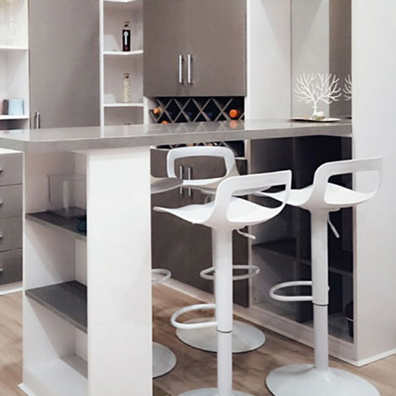 Sedili in plastica pp nordici sgabello da bar a rotazione di sgabelli per cucina
