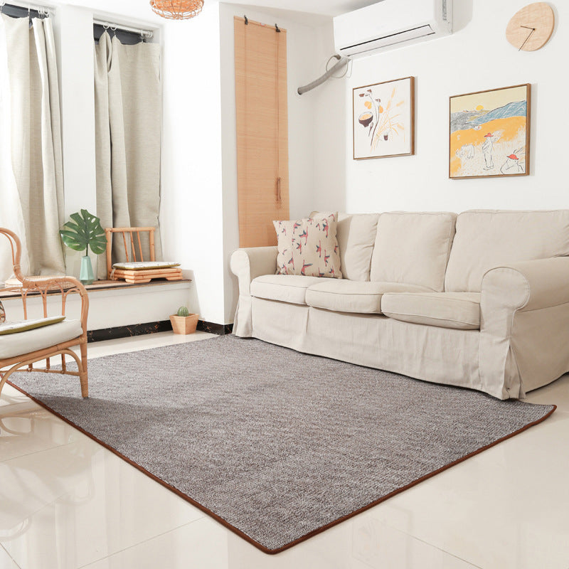 Colorful Area Rug Polyester Area Carpet Anti-Slip Easy Care Rug for Drawing Room