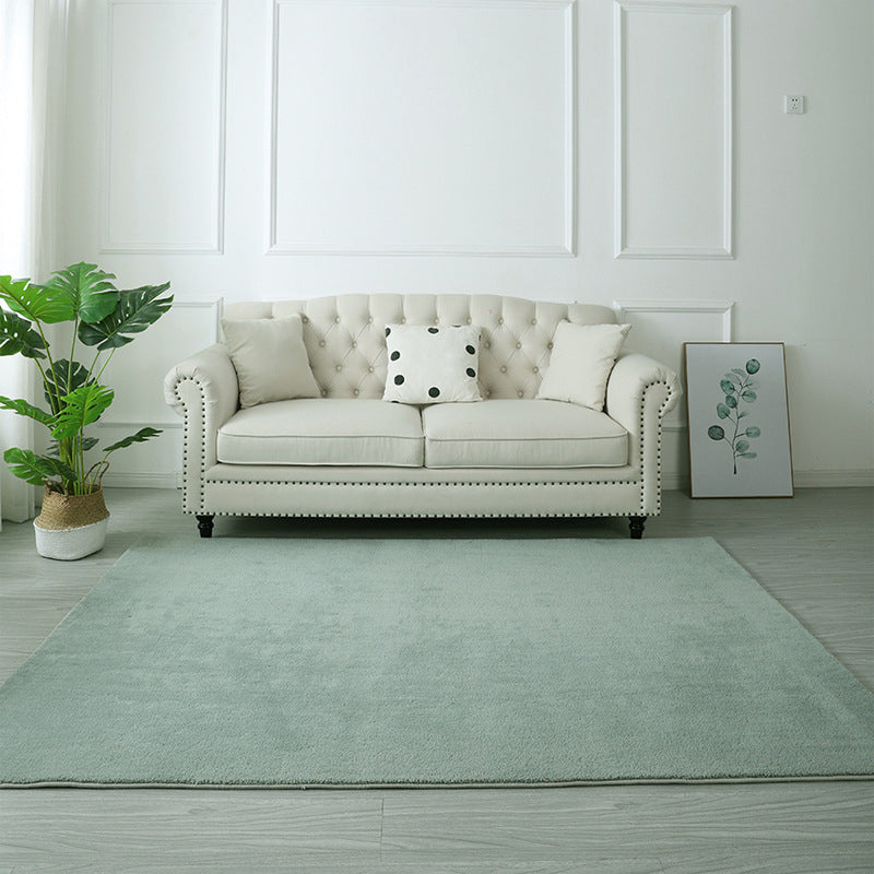 Tapis intérieur contemporain Polyester Washable Area Spare pour le salon