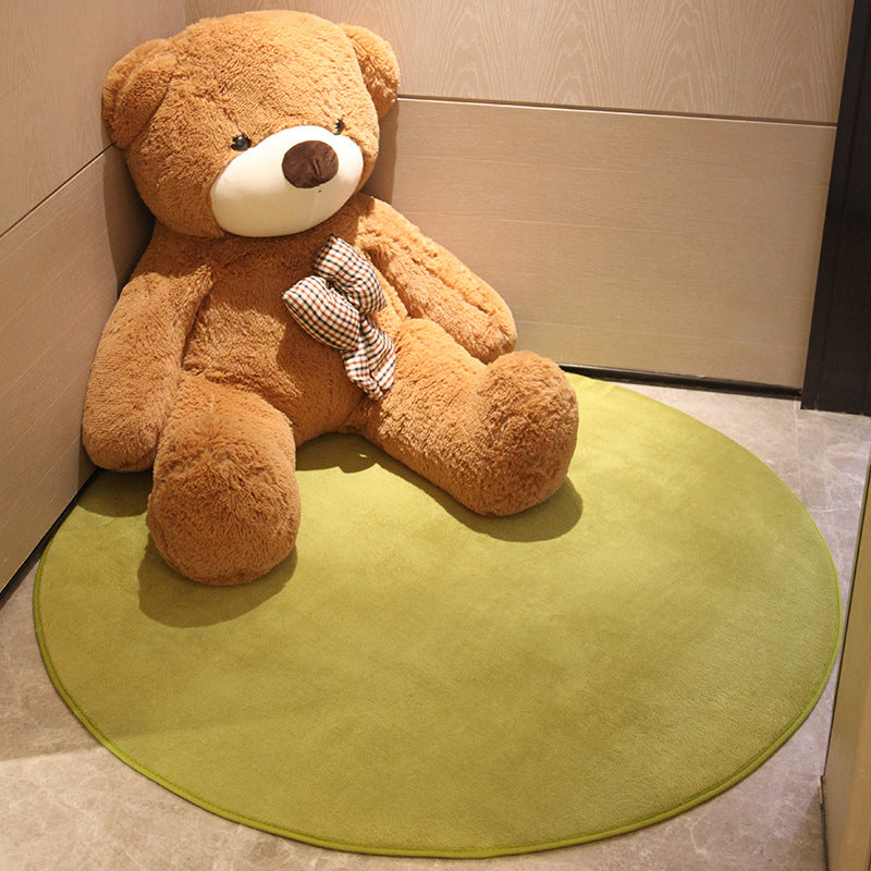 Tapis intérieur moderne Polyester tapis sans glissement lavable pour le salon
