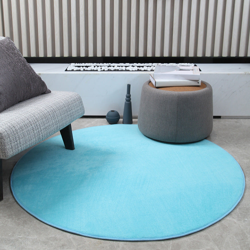 Tapis intérieur moderne Polyester tapis sans glissement lavable pour le salon