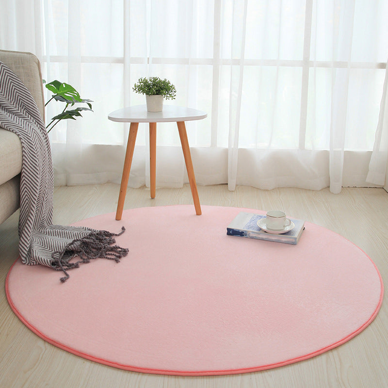 Tapis intérieur moderne Polyester tapis sans glissement lavable pour le salon