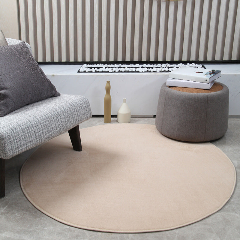 Tapis intérieur moderne Polyester tapis sans glissement lavable pour le salon