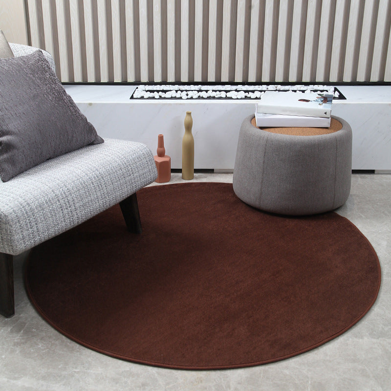 Tapis intérieur moderne Polyester tapis sans glissement lavable pour le salon
