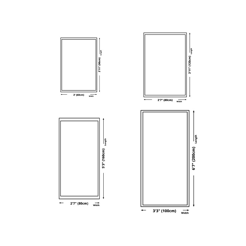 Contemporary Wabi-sabi Rug Simple Color Carpet Polyester Non-Slip Backing Rug