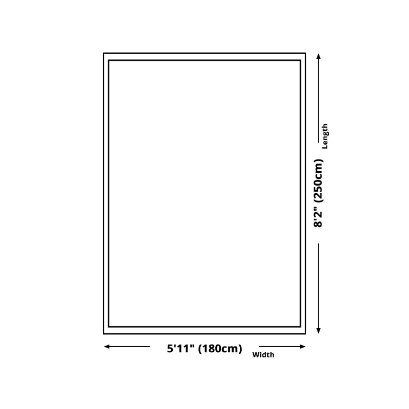 Morocco Area Rug Polyester Tribal Pattern Carpet Anti-Slip Backing Rug for Home Decor