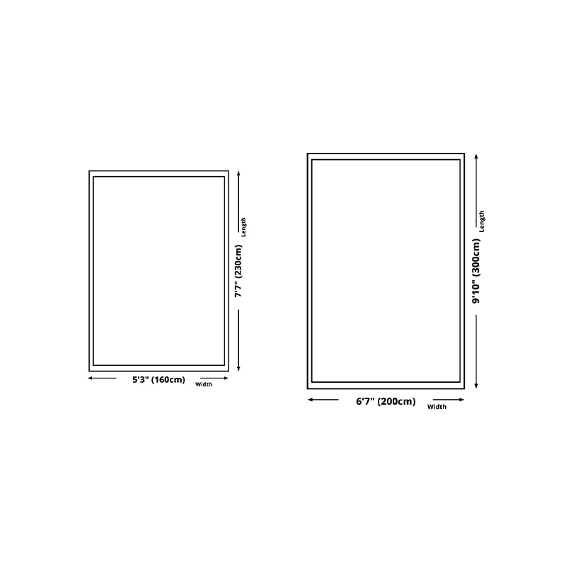 Blauer und Grauzone Teppich Polyester Stammesmuster Teppich Anti-Rutsch-Backing Teppich für Zuhause