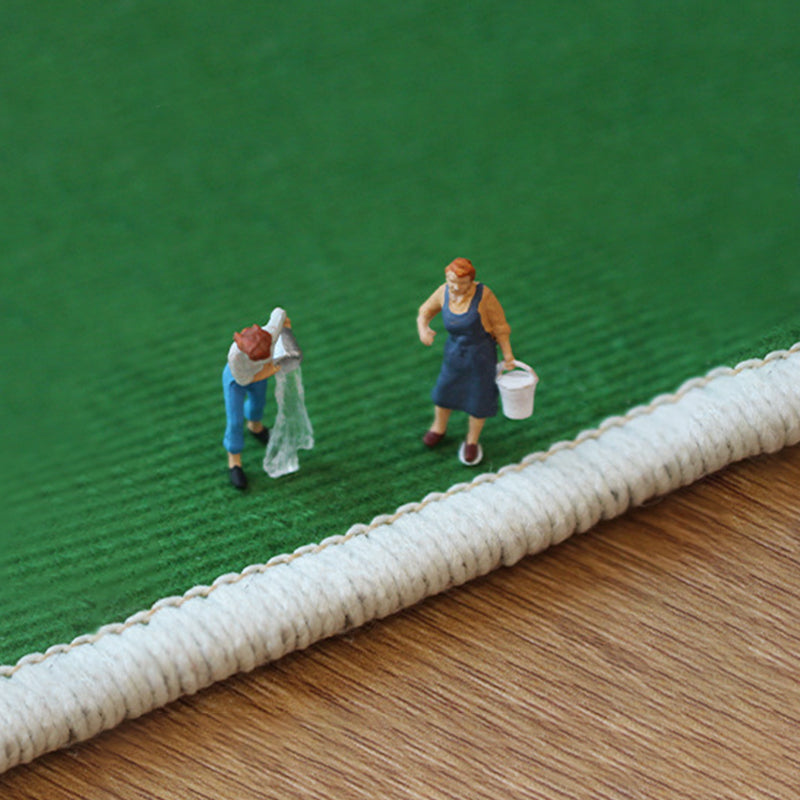 Contemporary Rug Polyester Wabi-sabi Rug Non-Slip Backing Rug for Living Room