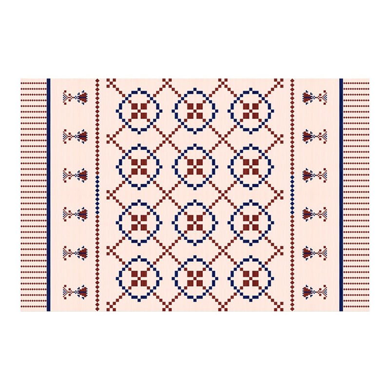 Traditioneller Hausdekoration Teppich Southwestern Muster Teppich Polyester Indoor Teppich