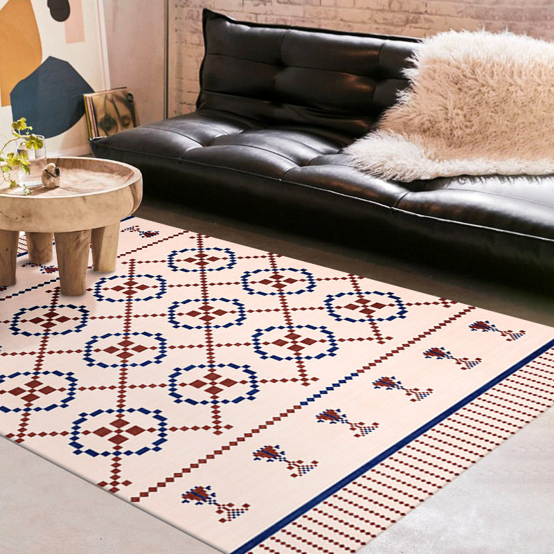Traditioneller Hausdekoration Teppich Southwestern Muster Teppich Polyester Indoor Teppich