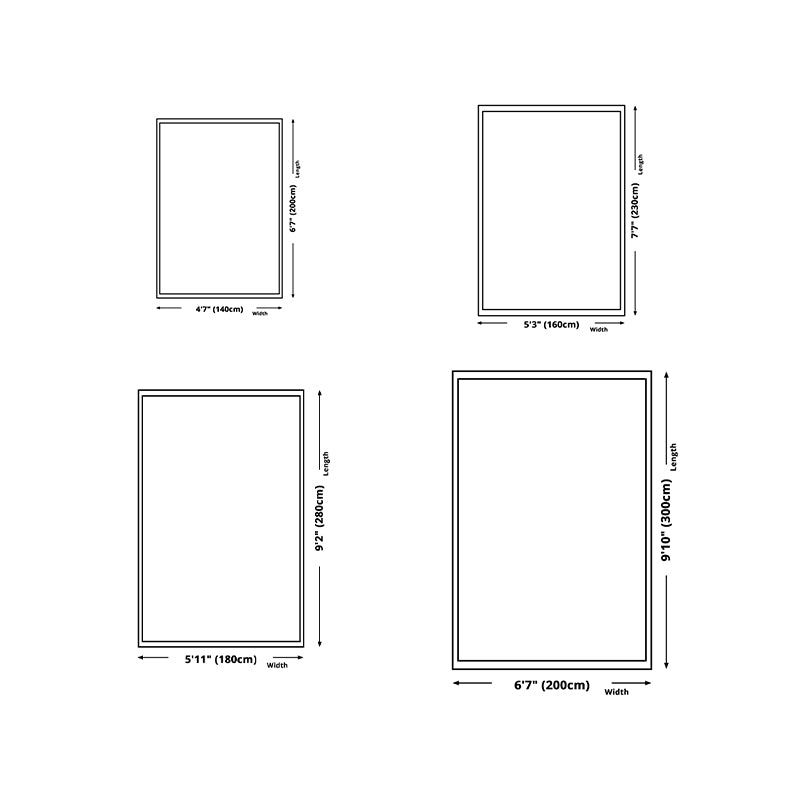 Traditioneller Hausdekoration Teppich Southwestern Muster Teppich Polyester Indoor Teppich
