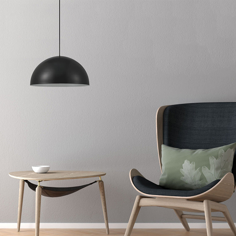 Bowl Shade Hanging LightingModern Style Metal Pendant Light Pendant For Milk Tea Shop