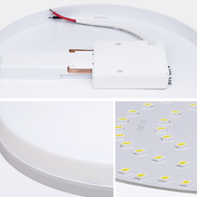 Geometry Shape LED Ceiling Lamp Modern Acrylic 1 Light Flush Mount for Kitchen