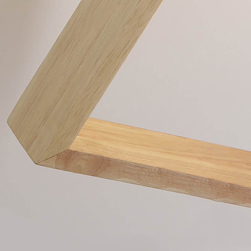 Moderne Stil Geometrische Wandlampen Holz 1 Lichtwandbeleuchtung Armaturen