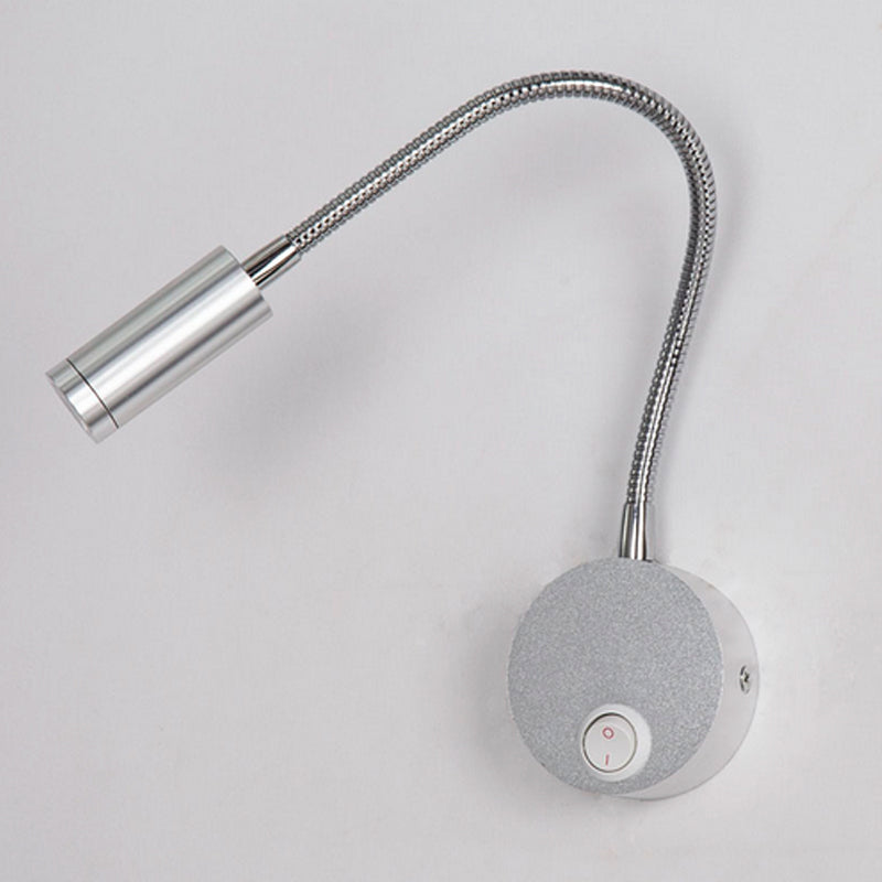 Moderner Stil Geometrischer Wandmontagelampe Metall 1 Leichte Leseblampe