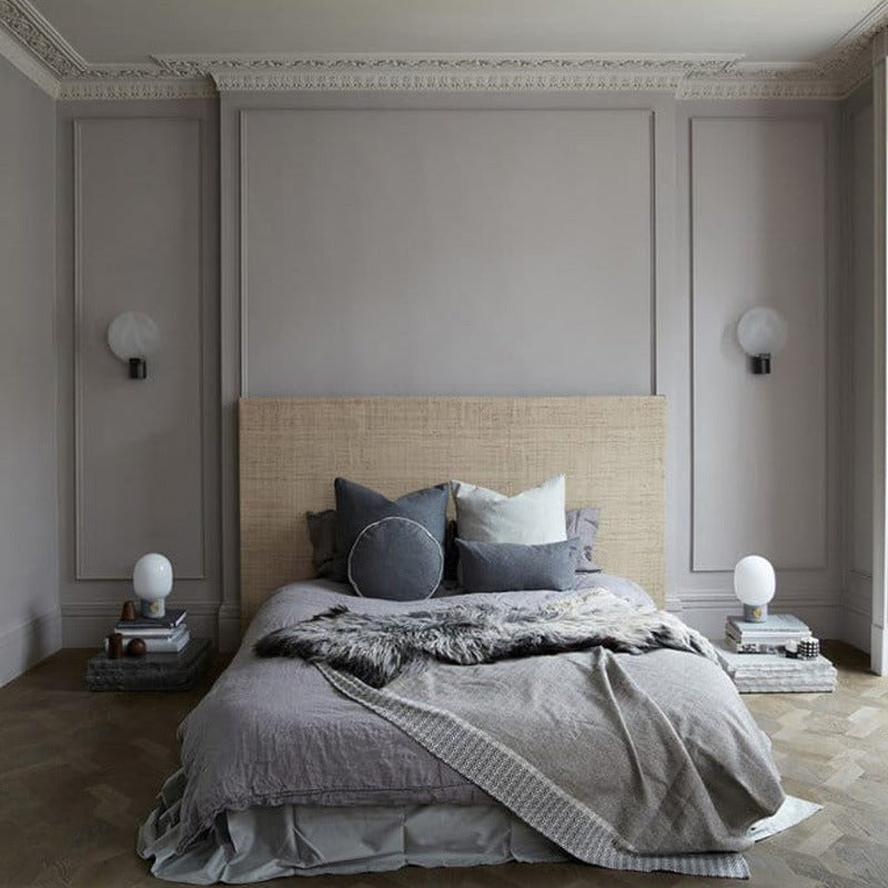 Moderne stijl cirkelvormige wand gemonteerd lamp metaal 1 lichte wandverlichtingsarmaturen