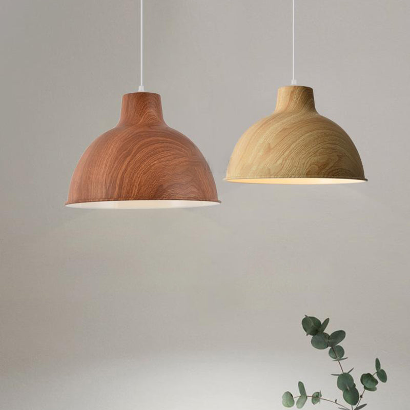 Bowl Shape Hanging Lighting Modern Style Metal 1 Light Sconce Lamp for Home Stay