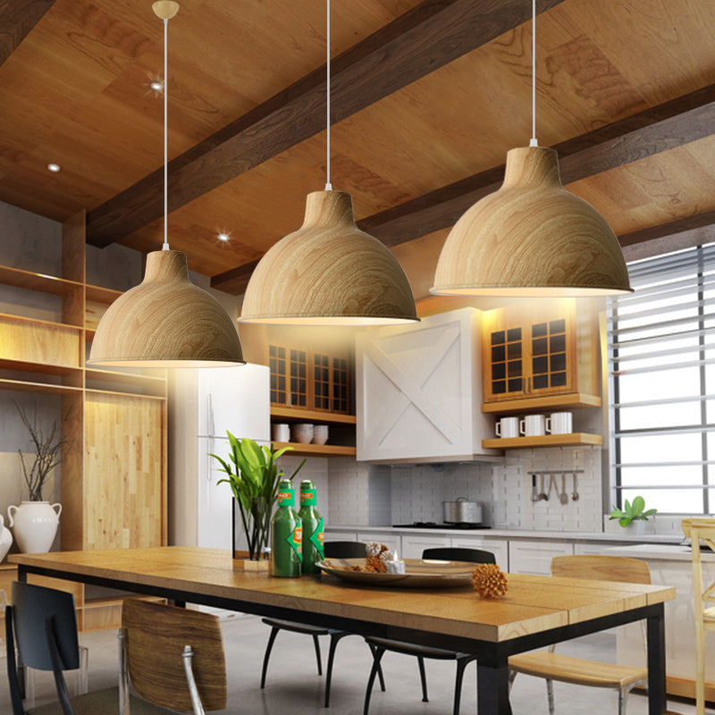 Bowl Shape Hanging Lighting Modern Style Metal 1 Light Sconce Lamp for Home Stay