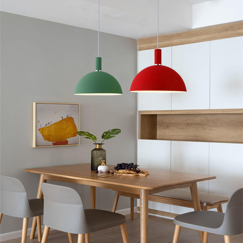 BOLL FORME ÉCLAIRAGE HAPPORT MODERNE MÉTAL METAL 1 PRENDANT LEIL