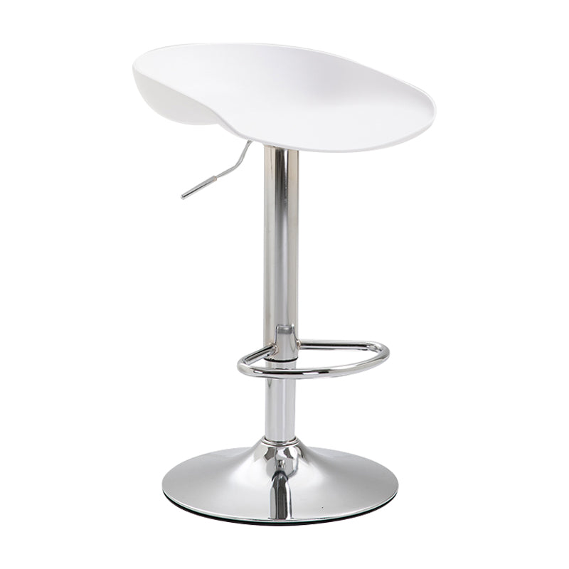 Industrial Style Plastic Seats Barstool Rotating Lifting Metal Leg Bar Stool for Indoor